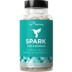 Eu Natural Spark, Zinc & Selenium, 60 Vegetarian Capsules 60