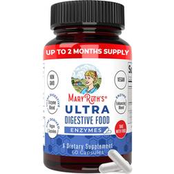 MaryRuth Organics Ultra Digestive Food Enzymes 60 Capsules 60 Stk.