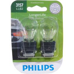 Philips 3157 LongerLife Miniature Bulbs (Pair)