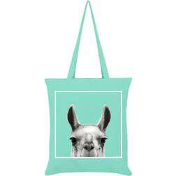 Inquisitive Creatures Llama Tote Bag Verde