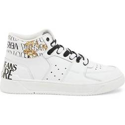 Versace Starlight High Top Logo Couture Trainers