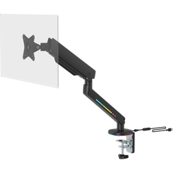 Deltaco RGB Single Support De Table Pour Écran 43,2 cm 81,3 cm Rotatif