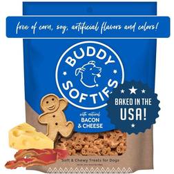 Buddy Biscuits Star Soft and Chewy Buddy Biscuits Dog Treats Bacon Cheese 6