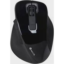 NGS Bow Optical Wireless Mouse with 5 Buttons, White