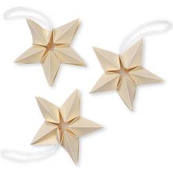 Ferm Living Amanda Paper Star Christmas Tree Ornament 6cm 3pcs