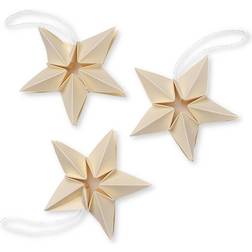 ferm LIVING Amanda Paper Star Juletræspynt 6cm 3stk