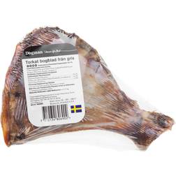 Dogman Torkat bogblad gris plastad 150g