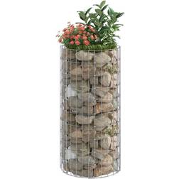 vidaXL Circular Gabion Raised Bed 152016