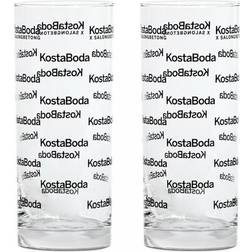 Kosta Boda Salong Betong Highball Drinksglas 33cl 2stk