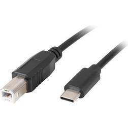 Lanberg USB C-USB B 2.0 0.3m