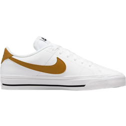 Nike Court Legacy Next Nature W - White/Volt/Black/Gold Suede