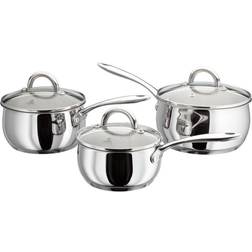 Judge Classic Batterie de cuisine avec couvercle 3 Pièces