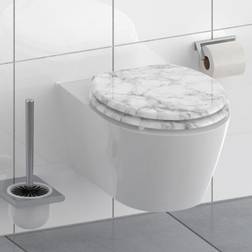 SCHÜTTE Marmor Stone WC-Sitz 37.5 x 43.5 cm