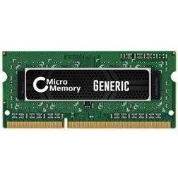 CoreParts DDR3 module 4 Go SO DIMM 204 broches 1600 MHz PC3-12800 1.5 V mémoire sans tampon non ECC