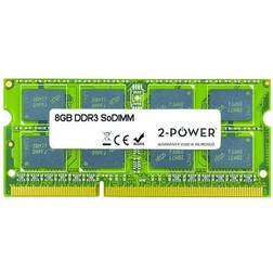 2-Power 8gb Ddr3 Sodimm Módulo De Memoria Pc