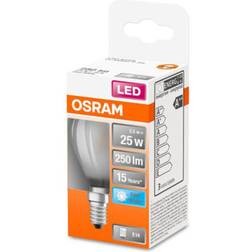 Osram Classic P ampoule LED E14 2,5W 4 000K mate