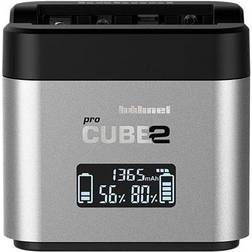 Hähnel PROCUBE2 Professional Twin Battery Charger for Canon DSLR Cameras