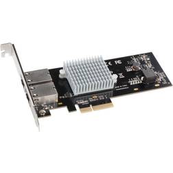 Sonnet Presto 10GbE 10GBASE-T, 2-porttinen lisäkortti, PCIe 3.0 x4