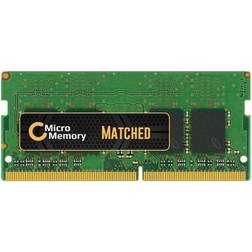 CoreParts DDR4 module 8 Go SO DIMM 260 broches 2400 MHz PC4-19200 1.2 V mémoire sans tampon non ECC pour ThinkCentre M910 ThinkPad E48X