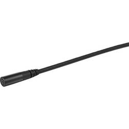 DPA 6061 CORE Omnidirectional Subminiature Lavalier Microphone with MicroDot Connector Black