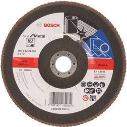 Bosch 180mm 7" Flap Discs 60 Grit Pack of x10