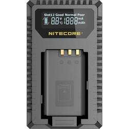 NiteCore USN2 Dual slot USB-lader til Sony NP-BX1