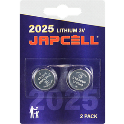 Japcell Lithium CR2025 Batteri 2-Pack