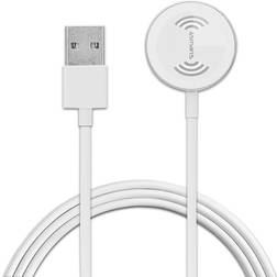 4smarts VoltBeam trådløs oplader til Apple Watch Magnetisk til 8/7/6/5/4/3/2/1/SE Hvid