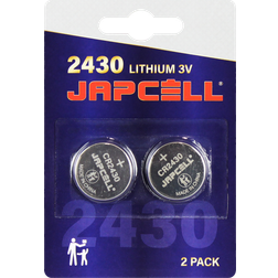 Japcell Lithium CR2430 Batteri 2-Pack
