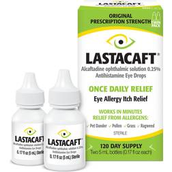 Allergan Lastacaft 2-Pack 0.17 Fl. Oz. Allergy Relief Eyedrops 2 Pack