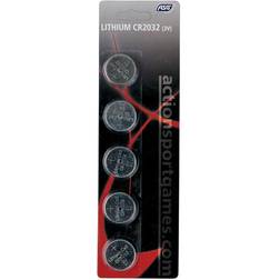 ActionSportGames Batteripakke, CR2032, 5 stk