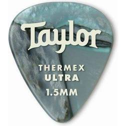 Taylor Premium Darktone 351 Thermex Ultra Guitar Picks 6-pack Abalone 1.50mm