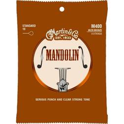 Martin Mandolin Strings 80/20 Bronze wound Light .010 .034 Loop end