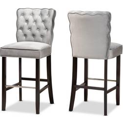 Baxton Studio Daphne Bar Stool 115.1cm 2pcs