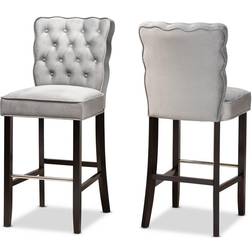 Baxton Studio Daphne Bar Stool 45.3" 2