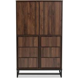 Baxton Studio Neil Storage Cabinet 31.5x53.2"