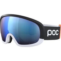 POC Fovea Mid Clarity Comp + - Uranium Black/Hydrogen White/Spektris Blue