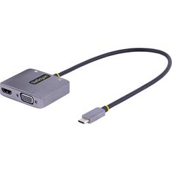 StarTech USB C-HDMI/VGA/USB C/3.5mm M-F Adapter