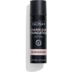 Gosh Copenhagen Chameleon Foundation Natural Coverage 006-Medium Dark 30ml