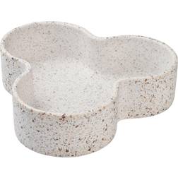 Humdakin Pisa Coupe Terrazzo 32 x 30.5 x 8 cm Rouge/Beige Bol de petit-déjeuner 32cm