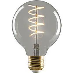 e3light e3light Vintage Globe Ø80 mm LED, 4W, E27, dæmpbar, røgfarvet