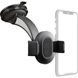 Hama A ventosa Supporto cellulare per auto ruotabile a 360 55 85 mm