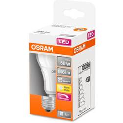 Osram LED-lamppu Standard 10W/827 (60W) frosted Himmennettävä E27