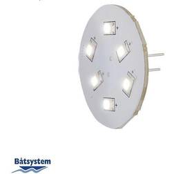 Båtsystem Led g4-kort 8-30v v.hvid pin bag 6-smd