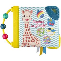 Sophie la girafe Birth Gift Set Including Early Learning Book and Hand Rattle White