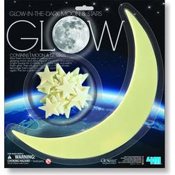 4M Lune Et Etoiles Lumineuses