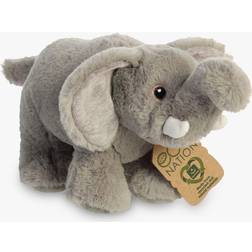 Aurora World Eco Nation Plush Elephant, 15 cm