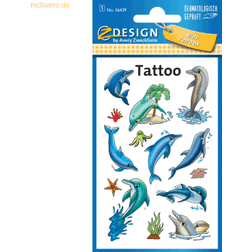 AVERY Zweckform Tattoos Dolphins (106705)