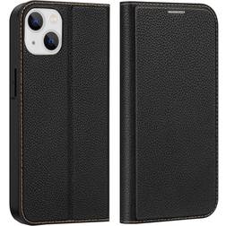 Dux ducis iPhone 14 Plus Skin X2 læder cover Sort