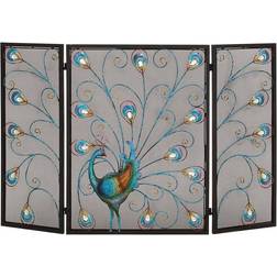 Bayden Hill Deco 79 55275 Metal Fire Screen 48 W x 32 H